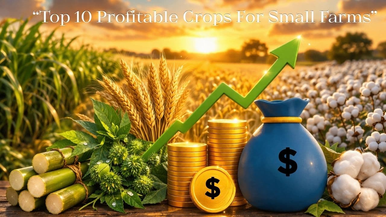“Top 10 profitable crops for small farms”