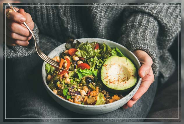 consuming clean food