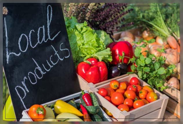 fresh local produce