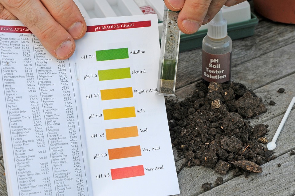 changing soil pH level