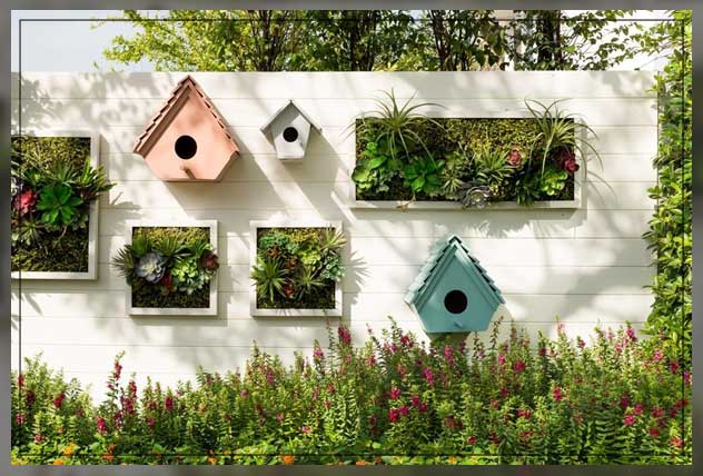 adding birdhouses