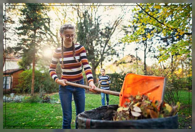 discarding vegetables
