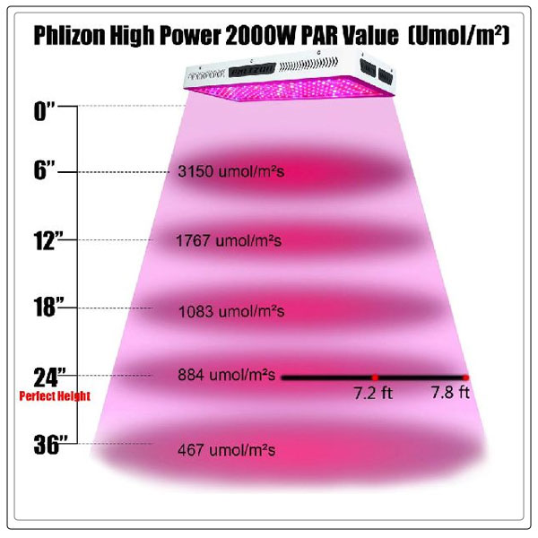 hydroponic light wavelength