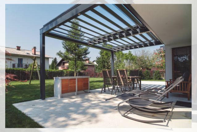 outdoor living space